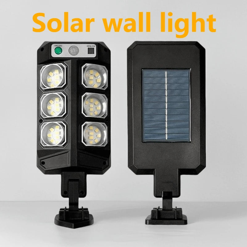 Solar Outdoor Light Garden Solar Lamp Decoration Outdoor Waterproof Wall Lamp Garden Decoration LED Street Light Yard Lantern