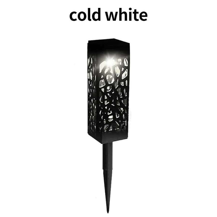Outdoor Solar LED Solar Lawn Lights Waterproof Garden Decoration Lamp Yard Landscape Patio Pathway Retro Buried Path Light