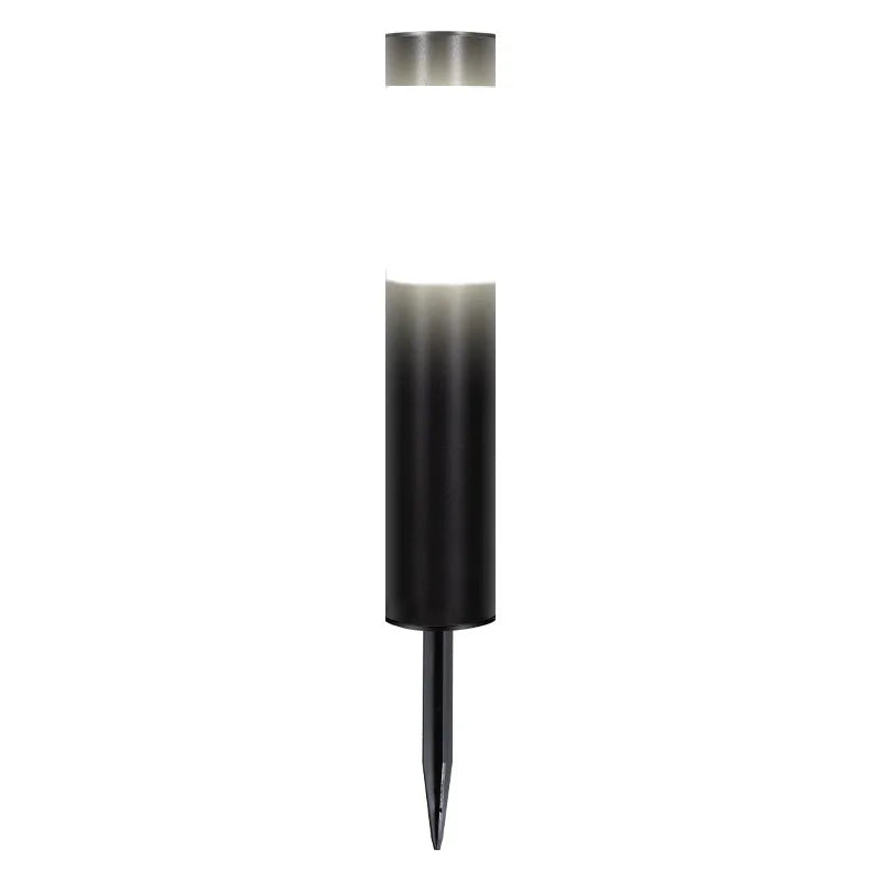 Solar Garden Pathway Lights Outdoor LED Lighting Ground Plug Bollard Light for Patio Gardens Pathways Lawn Yard