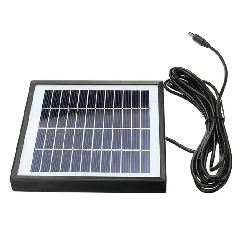 Solar Panel Outdoor 5W 12V Portable Solar Pane Climbing Fast Polysilicon Tablet Solar Generator Travel H8WD