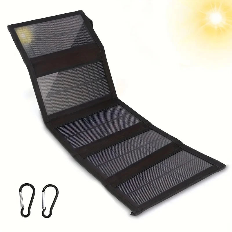 Portable Solar Panel 35W High Power Waterproof Foldable Outdoor Power Supply USB Computer Mobile Phone For Outdoor Camping