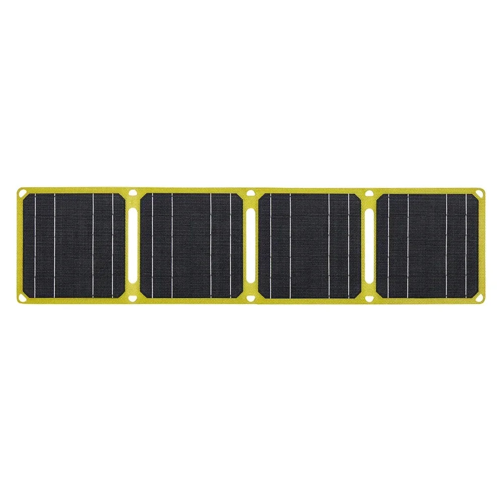 ETFE Foldable Solar Panel 40W Outdoor Portable Emergency Power Generator 5V 9V 12V USB Output Mobile Phone Charging Power Supply
