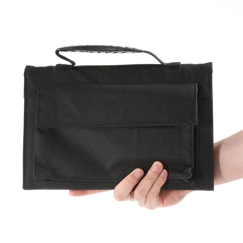 100W Foldable Solar Panel Portable Folding Bag USB+DC Output Solar Charger Outdoor Power Supply for Mobile Phone Power Generator