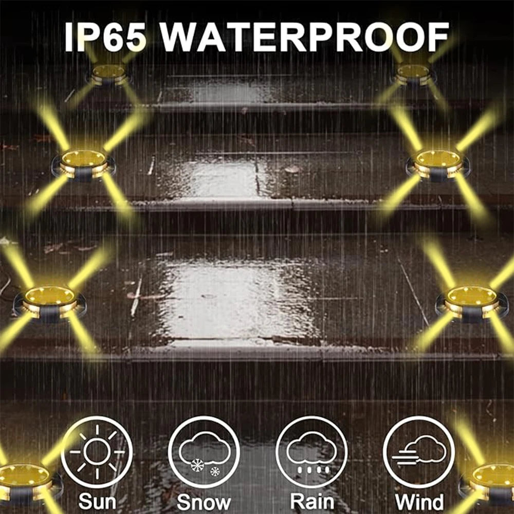 Outdoor Solar Path Light IP65 Waterproof Landscape Lighting For Courtyard Walkways Garden Driveways Lawns Corridor Poolside