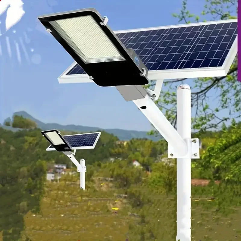 LED Solar Street Light Outdoor High Bright Waterproof 6000mah Wall Light Home Garden Backyard Solar Lighting Wall Lamp