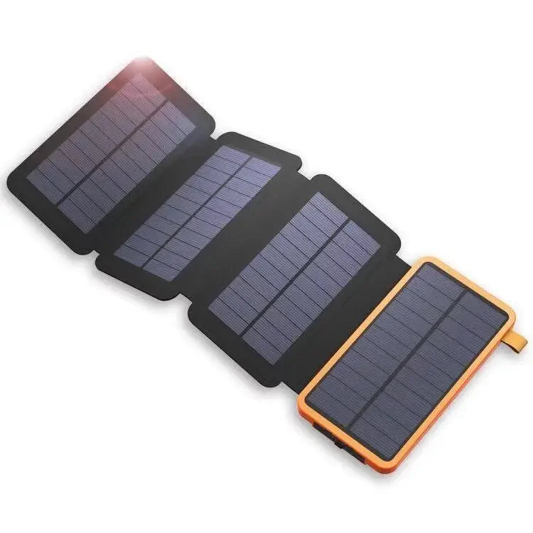 100000mAh Solar Power bank Portable Folding Solar Panels USB Fast charging Outdoor Camping Waterproof Sun Power For iPhone 