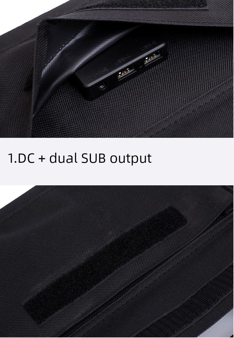 18V Portable Mobile Phone Outdoor Foldable Movable Power Supply