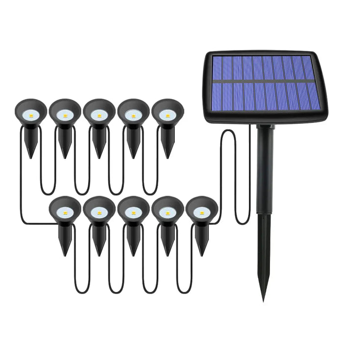Led Solar Pathway Lights Outdoor Waterproof Lawn Lamps Spotlights Landscape Lighting Garden Decoration Patio Yard Solar Lamp