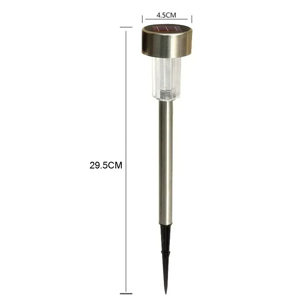 LED Solar Pathway Lawn Lights Outdoor IP65 Waterproof Lantern Decoration Lamps for Garden Walkway Path Driveway Patio Yard Lawn