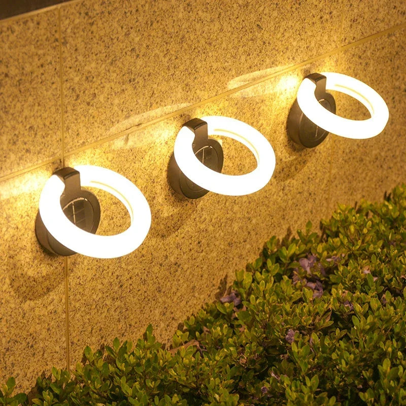 LED Solar Outdoor Lights Waterproof Atmosphere Ground Light Garden Decoration Fence Stake Lawn Lamp Porch Walkway Decor 1~8pcs