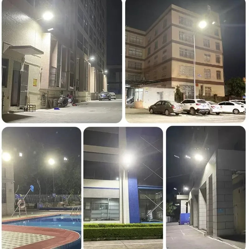 Powerful Solar Lights Outdoor 12000LM 598LED Motion Sensor Street Light 3Modes Waterproof IPX65 Garden Lamp With Remote Control