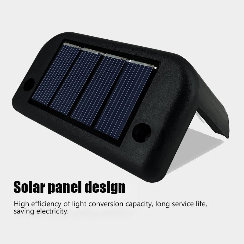 1/4/10/20pcs LED Solar Stair Light Waterproof Outdoor Garden Passage Courtyard Terrace Guardrail Step Light Landscape Light