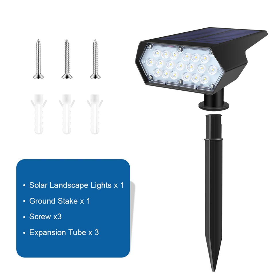 Solar Outdoor Pathway Light,Auto on at Night/Auto off at Sunrise,Yard Street Garden Energy Saving Waterproof Wall Nightlamp