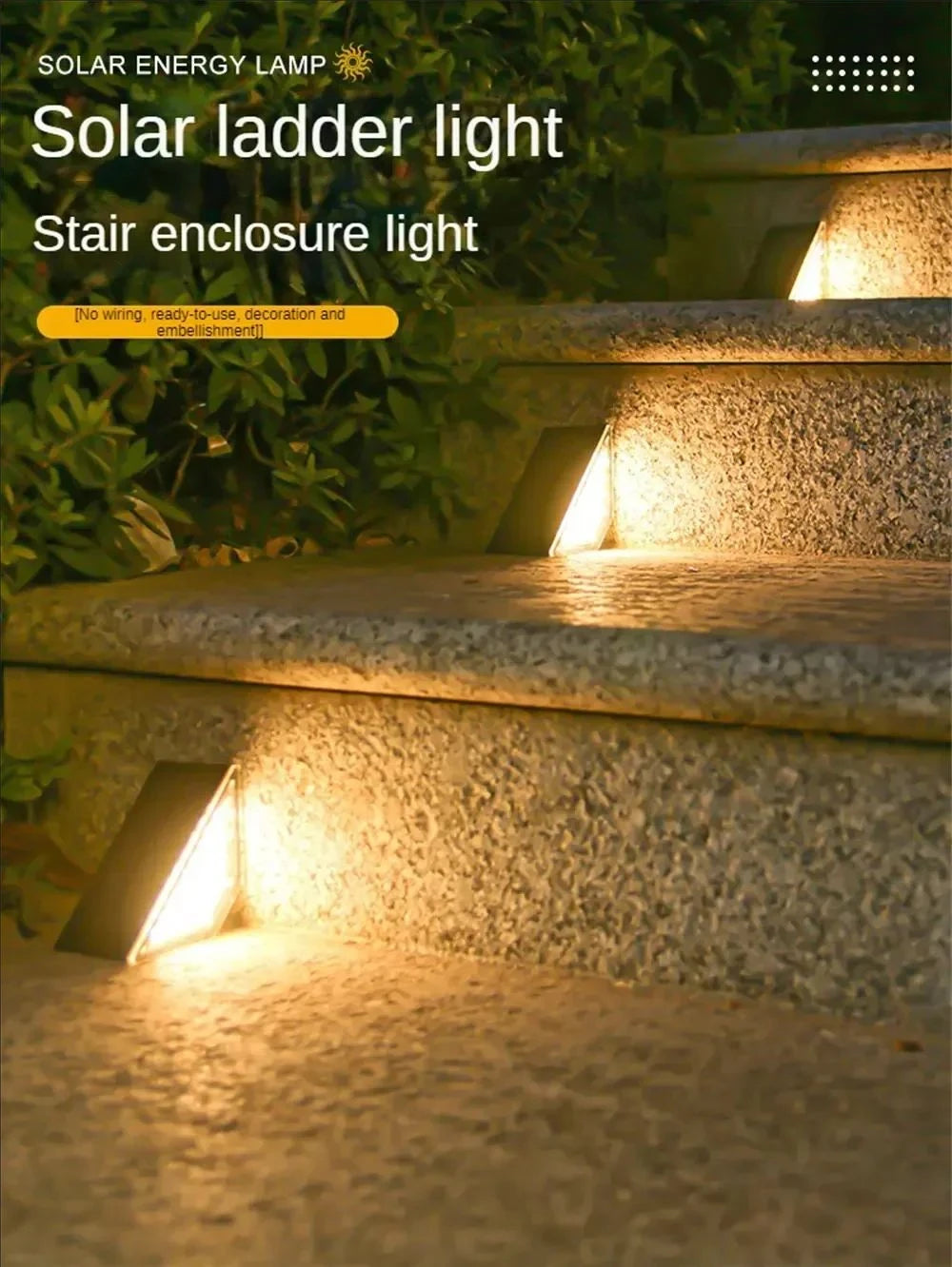 Solar Pathway Light Waterproof Upgraded Walkway Landscape Outdoor Auto On/Off Deck Lights for Yard Lawn Patio Garden Decoration