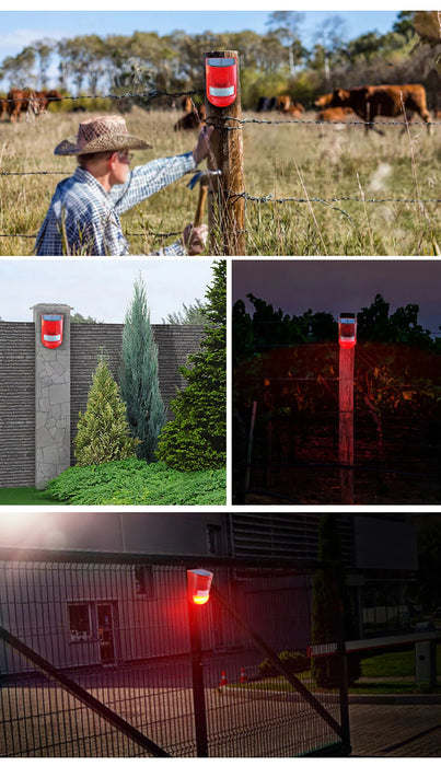 Car Alarm Solar Infrared Motion Sensor Alarm Automobile Immobilizer Security Accessories Home Systems Electronics Automobiles