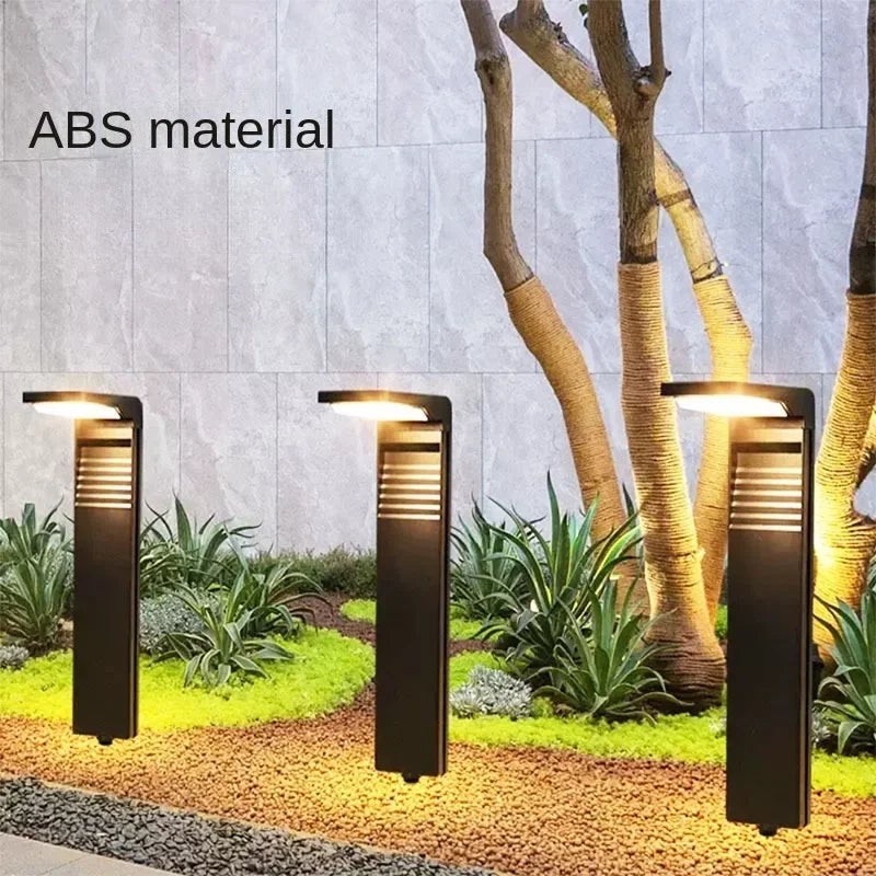 LED Solar Lawn Lights Outdoor Waterproof Courtyard Lights Garden Villas Residential Areas Decorative Areas