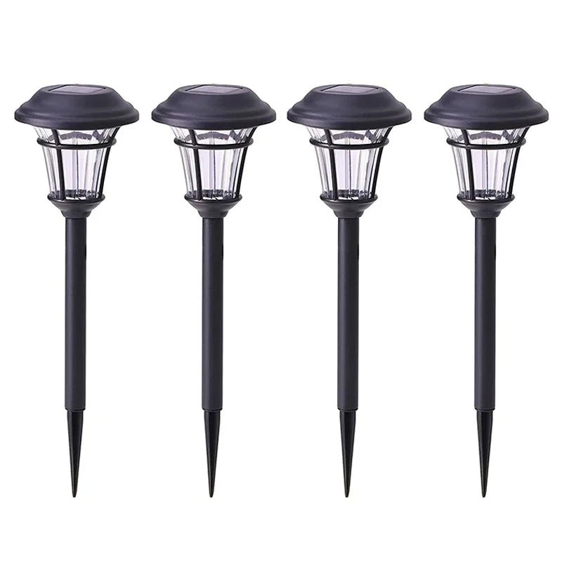 Solar LED Garden Lights Outdoor Decor Lawn Pathway Solar Light Waterproof Yard Balcony Street Patio Walkway Solar Lamp