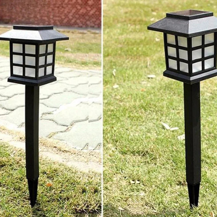 1 Pcs Solar Pathway Lights, Outdoor Solar Lamp Waterproof Landscape Lighting for Garden,Yard,Patio,Walkway,Driveway Decor