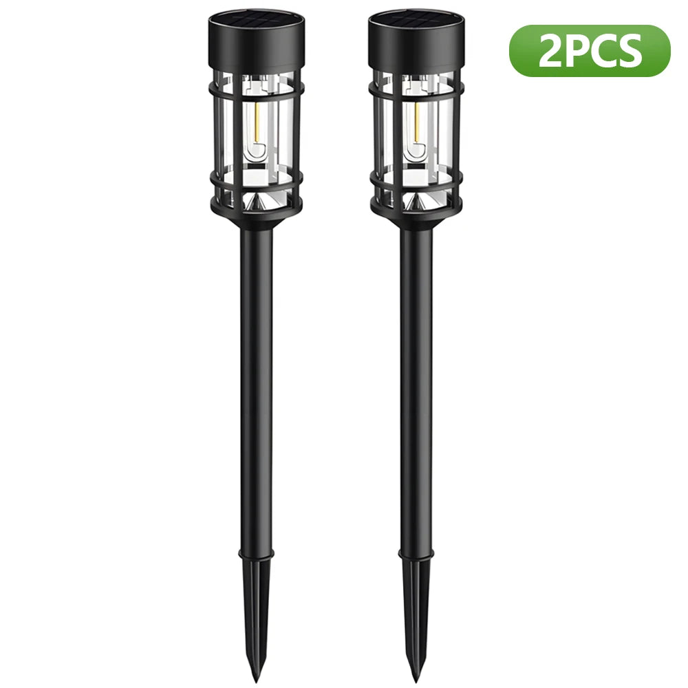 Solar Pathway Lights Outdoor Solar Pathway Garden Lamp Waterproof Landscape Lights Walkway Driveway Lawn Patio Garden Decor