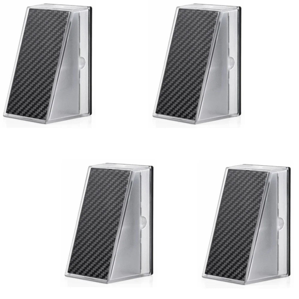 1/4/6 Packs Solar Lights Outdoor Deck & Wall Lights IP65 Waterproof LED Solar Fence Lights for Garden, Stairs, Patio, Yard, Pool