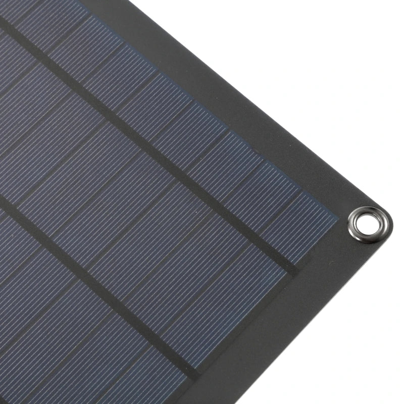 50W/100W Portable Solar Panel USB Outdoor Mobile Power DIY Travel Cell Phone Charger Car Yacht 12V18V Battery Pack Power Panel