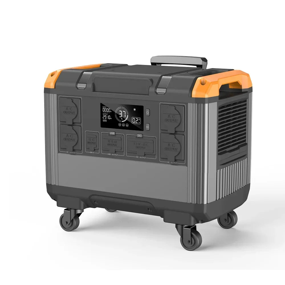 Camping Portable Power Station 1000W 500W 300W 3000W Off Grid Portable Solar Generator Home Emergency Backup Power house