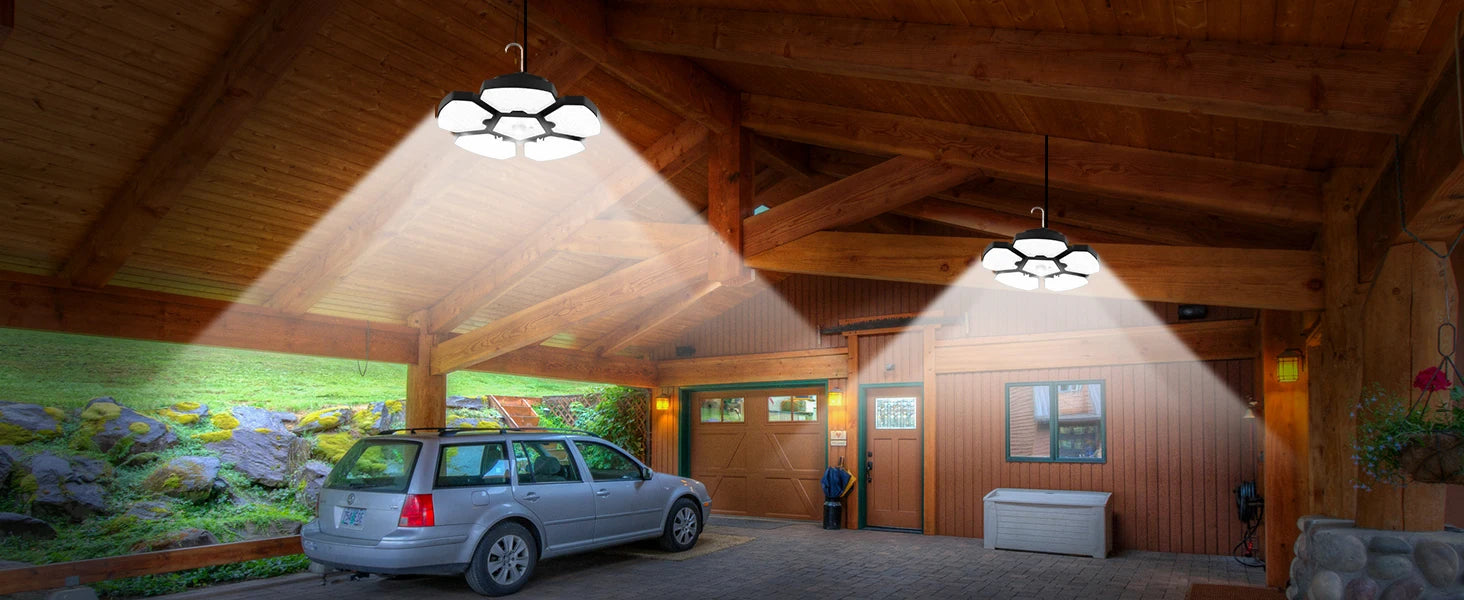 Solar Shed Light Indoor Outdoor Garage Balcony Motion Sensor Pandent Lights 156LEDS Waterproof Courtyard Security hanging Lamp