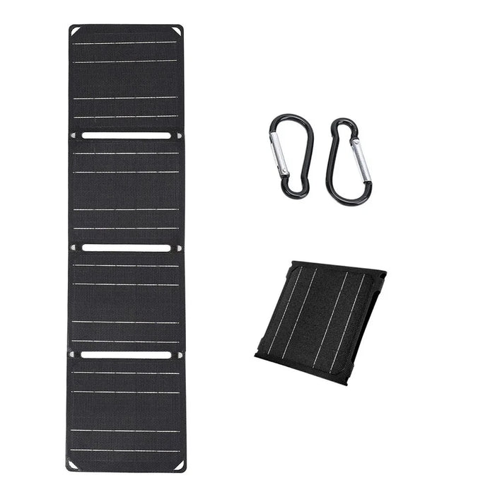 Outdoor Flexible Solar Panel 5V 30W 40W Portable Battery Mobile Phone Charge PD QC 3.0 9V 12V for USB A C Cells Power Bank