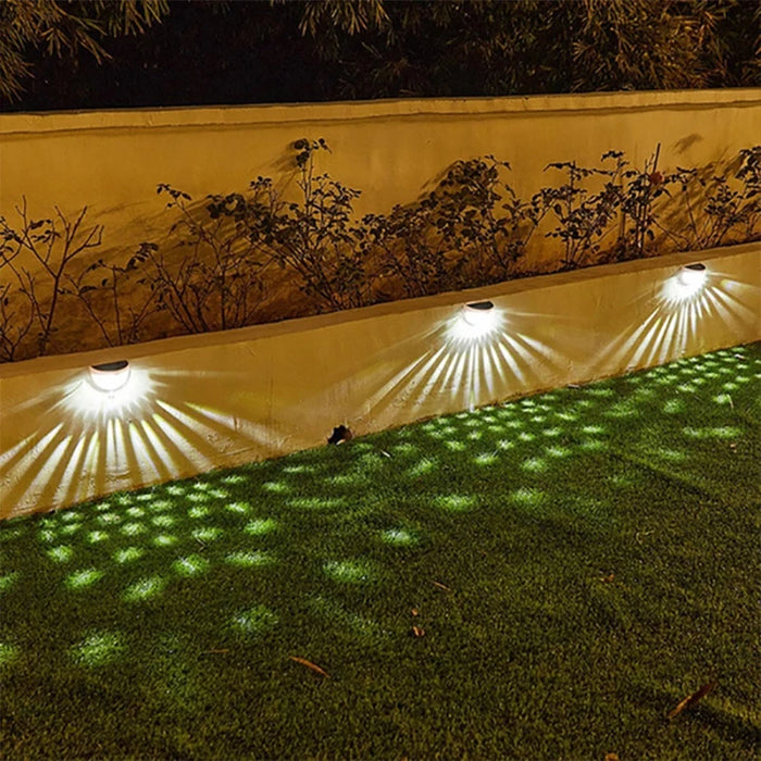 2/4/6/10/12/18/20Pcs Solar Fence Light Outdoor Waterproof Wall Lamps Festoon Decoration LED Light for Garden Step Patio Stairs