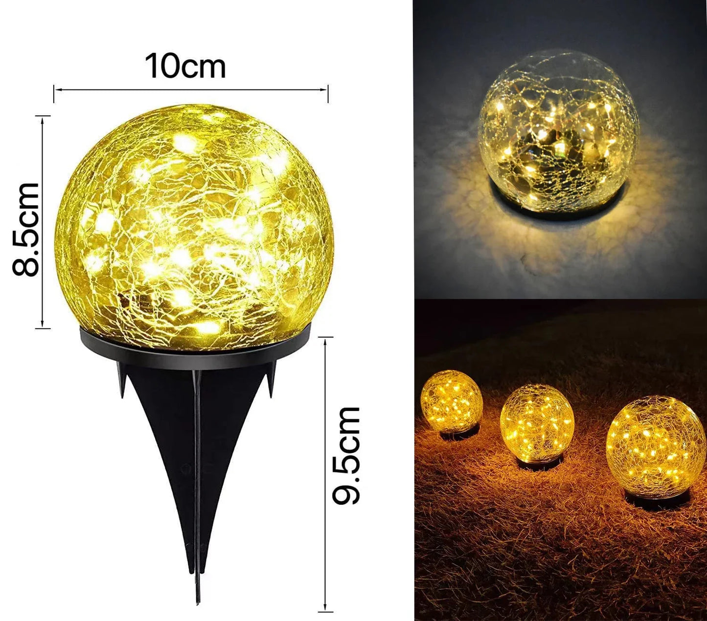 Solar Courtyard Outdoor Lights Garden Landscape Layout Decoration Underground Lamp Home Yard Waterproof Atmosphere LED Lights