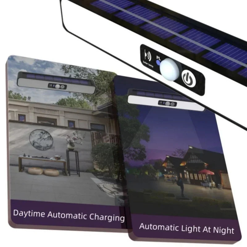 Newest Solar LED Light 300000LM Outdoor Solar Lamp Of Motion Sensor 4 Mode Waterproof IP65 Solar Garden Light Street Yard Lanter