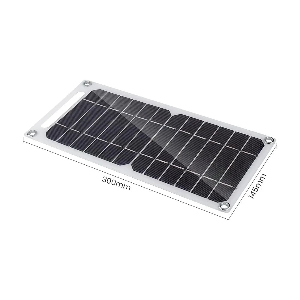 USB 5V Solar Panel System with Camping Charging for Power Banks and Mobile Phones for Phone Car Mp3 PAD Charger Outdoor Batter