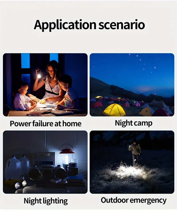 Xiaomi SolarPower 200000mAh Portable Power Bank Large Capacity Solar Outdoor External Battery Camping Fast Charging LED Display