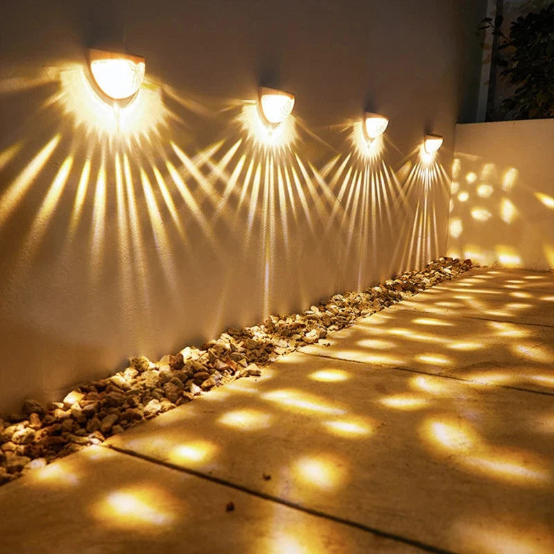 Solar Light Wall Lamps Outdoor Control Induction Courtyard Waterproof Decoration Solar Porch Yard Energy-saving Street Lights