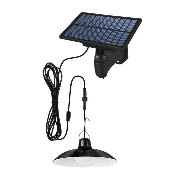 Solar Pendant Lights, An LED Solar Light With a Remote Control for Barn Shed Barn Chicken Coop Bullpen etc
