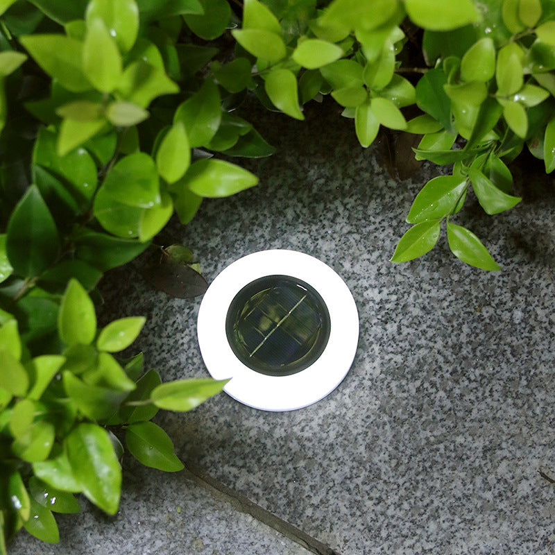 Solar Garden Lights Outdoor LED Solar Ground Lights Waterproof Landscape PathWay Floor Under Spot Lamp Decoration Lighting