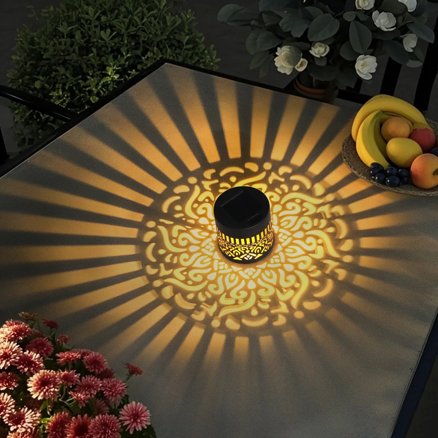 1/2pcs Solar Fence Lights with Cut-Out Design for Outdoor Wall Lighting, LED Solar Lights for Garden Patio and Step Illumination