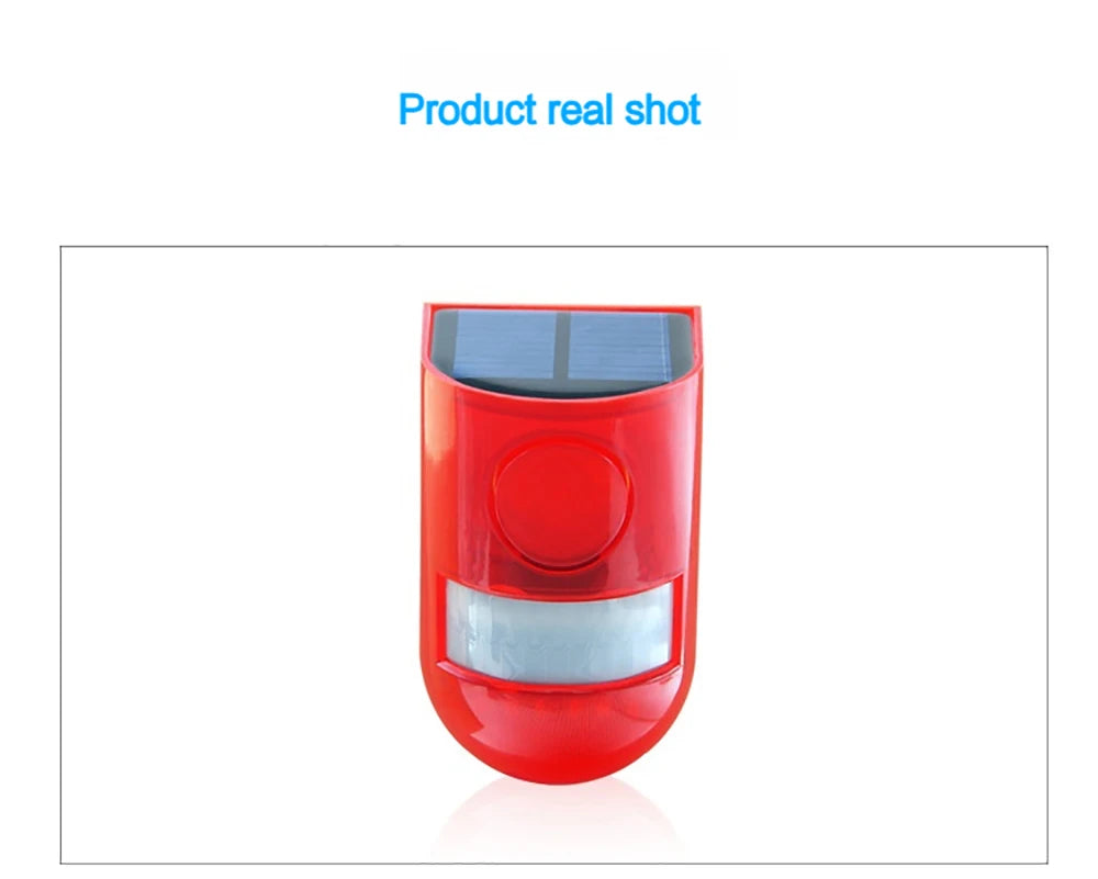 Car Alarm Solar Infrared Motion Sensor Alarm Automobile Immobilizer Security Accessories Home Systems Electronics Automobiles