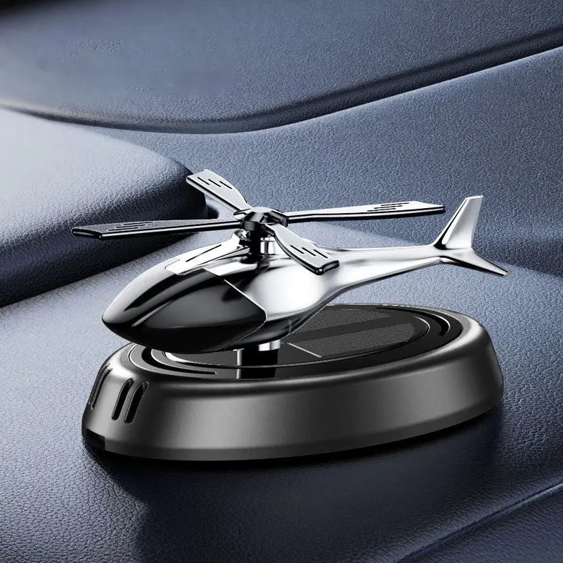 Solar Aircraft Car Decoration Ornaments Car Interior Accessories Desktop Ornament Gift For Woman, Man, Car Enthusiast