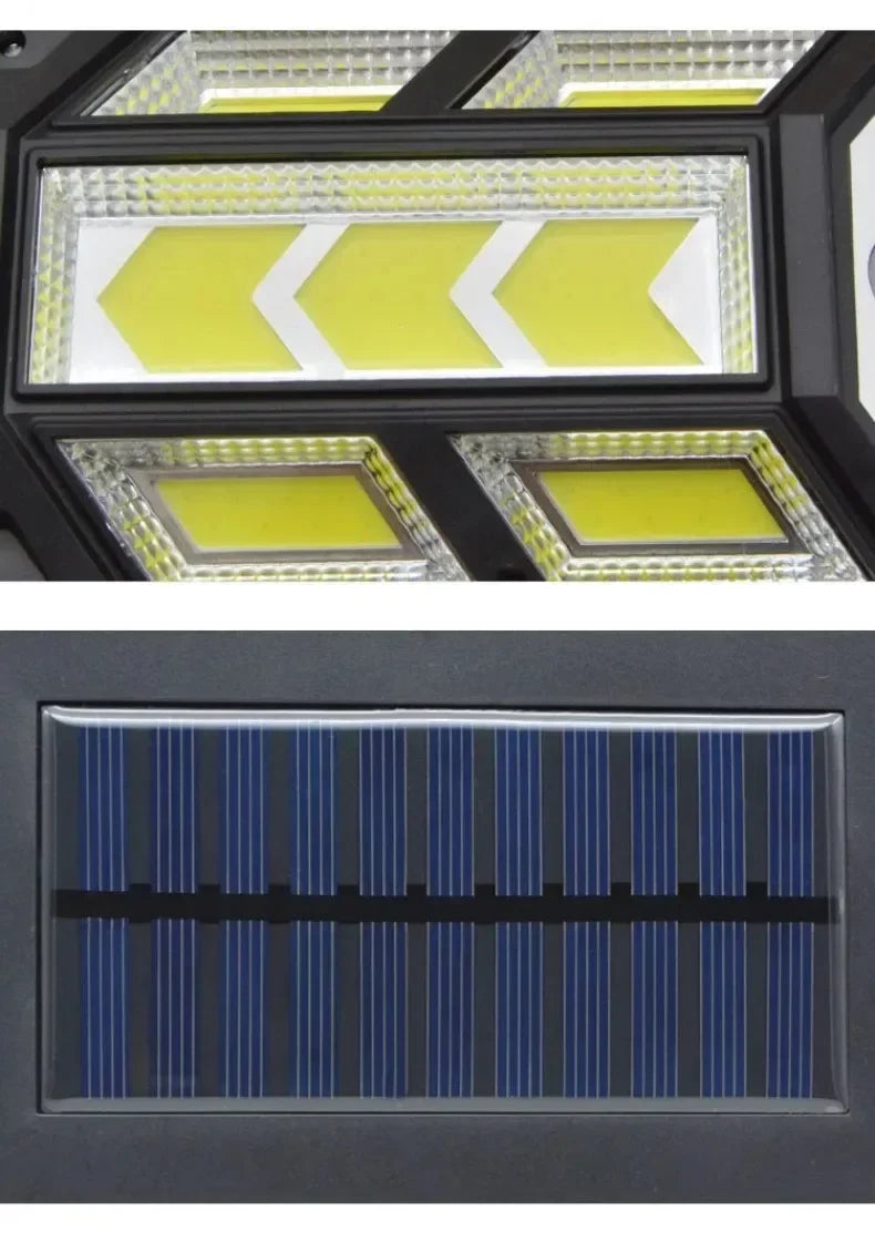 Powerful Solar LED Street Lights 3 Modes with Motion Sensor Super Bright Wall Lamp Outdoor Garden Yard Solar Power Light