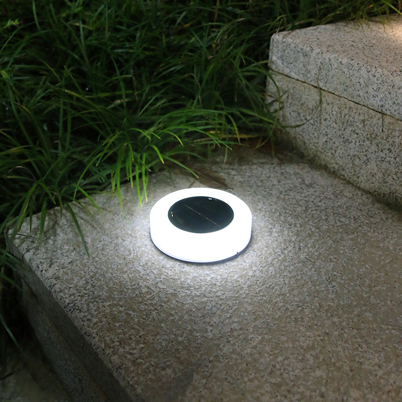 Solar Garden Lights Outdoor LED Solar Ground Lights Waterproof Landscape PathWay Floor Under Spot Lamp Decoration Lighting