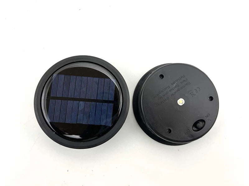 Solar Decorative Fairy Light Outdoor Waterproof Light Control Solar Power Glass Decorative Light Lid Accessories Solar Lamp Bead