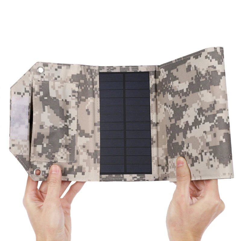 100W 80W 60W Foldable Solar Panel 5V USB Portable Folding Bag Battery Charger for Phone Outdoor Camping Waterproof Power Bank