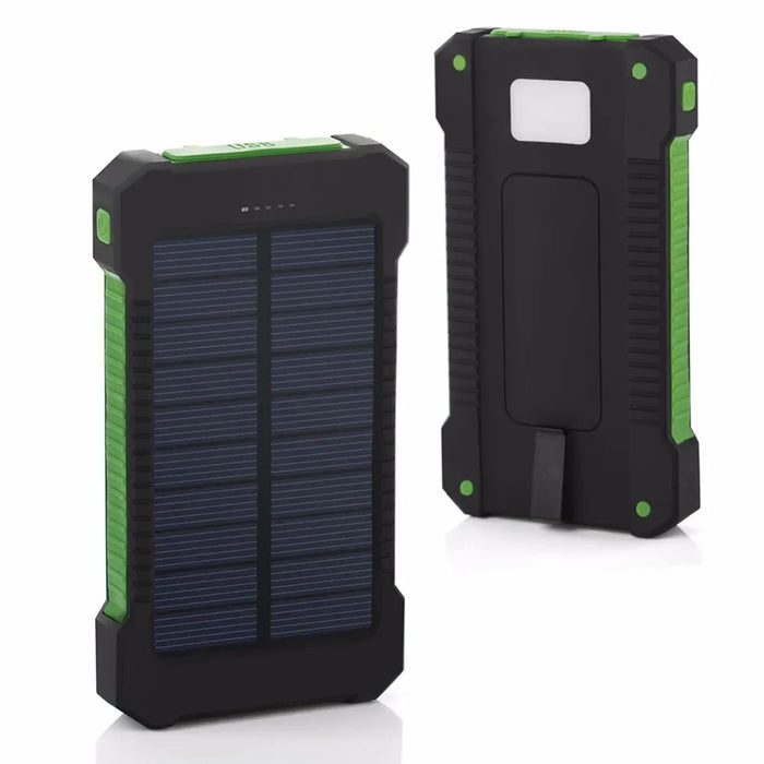 20000mAh Solar Power Bank External Battery backpack Fast Charger Powerbank With SOS Flashlight Poverbank For Smart Mobile Phone