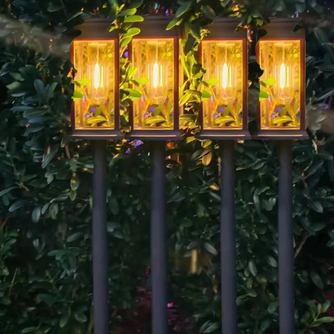 Solar Pathway Lights Outdoor Solar Pathway Garden Lamp Waterproof Landscape Lights Walkway Driveway Lawn Patio Garden Decor