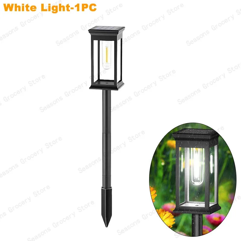 Led Solar Pathway Lights Waterproof Outdoor Solar Lamp for Garden/Landscape/Yard/Patio/Driveway/Walkway Lighting Solar Lights