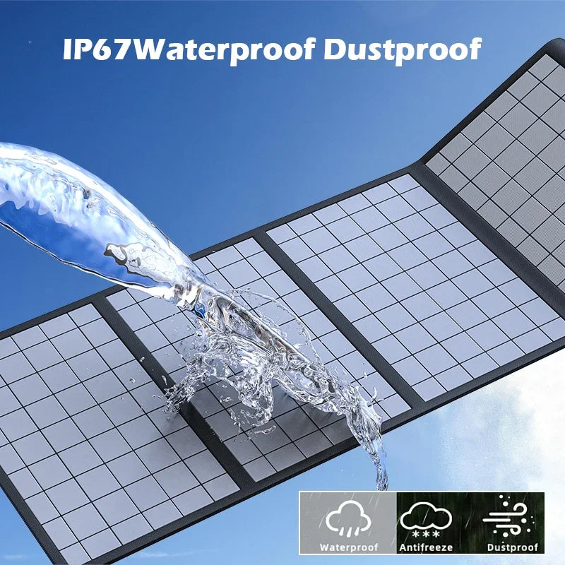 Ultra-Light Solar Panel Bag Budget 600W/1000W Solar Generator - Folding Panel with USB/DC, Perfect for Home & Outdoor Use