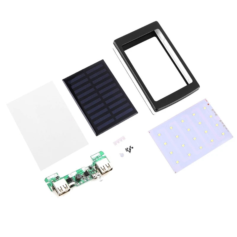 18650 Solar for Case DIY Box Dual USB Power Supply for Mobile Phones Mp3 Multiple for Protection Plug and