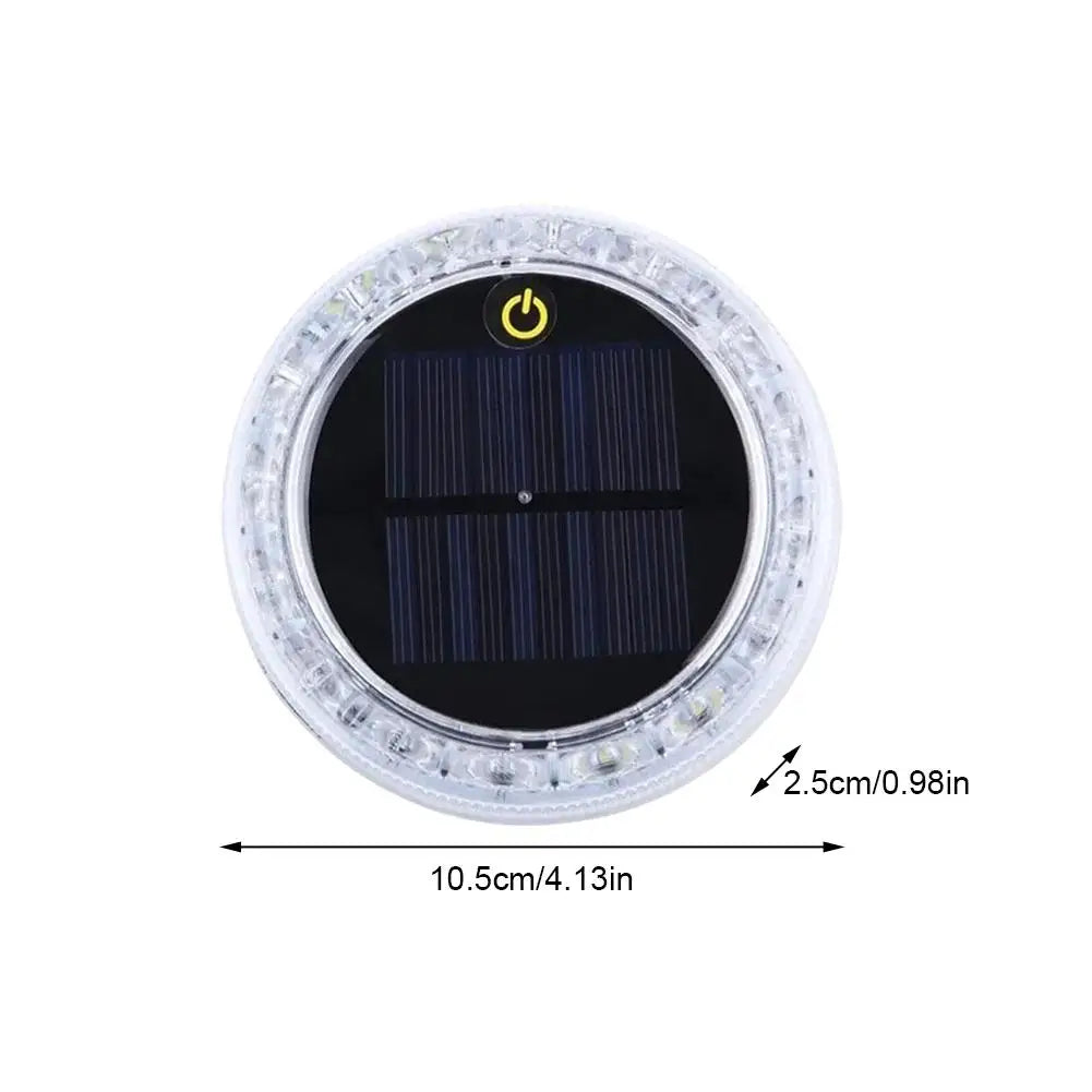 Car Solar Warning Light Multi Mode Touch Control Sensitive Flashing Lights Magnetic Light Sensing Car Accessories For Trucks SUV