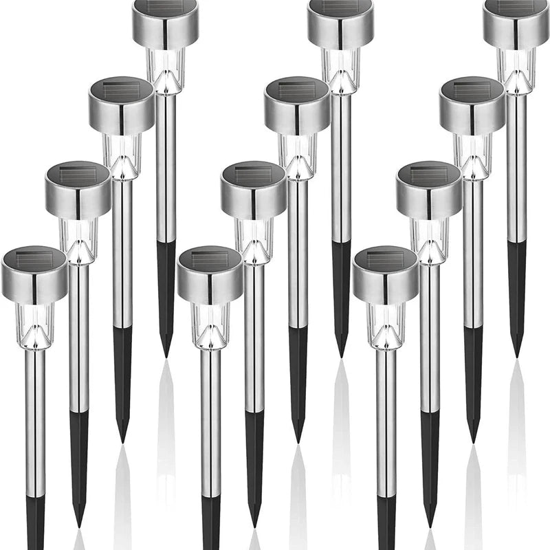 Solar Light Garden Decoration Tools Outdoor Solar Powered Lamp Waterproof Landscape Lighting for Pathway Patio Yard Lawn